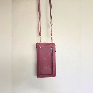 Phone wallet with adjustable straps